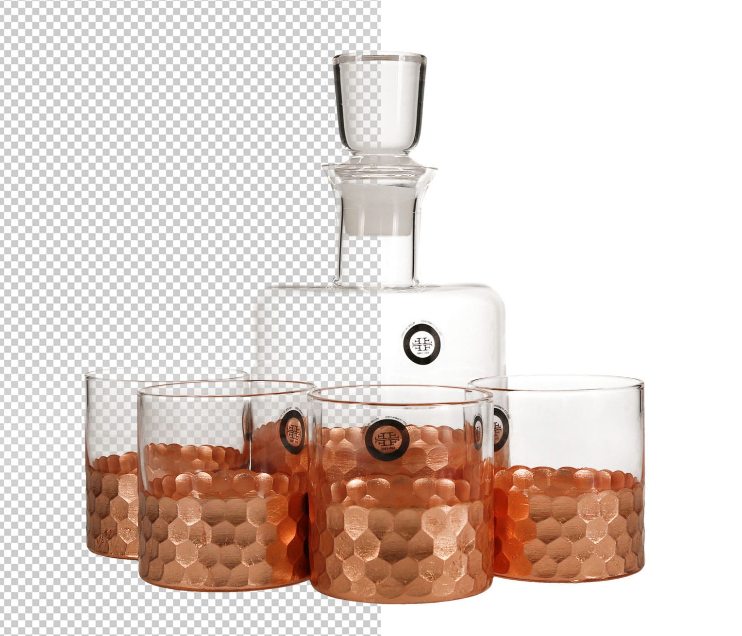 Ortery background removal feature makes it easy to shoot product photos on both a pure white or transparent background